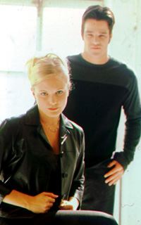 candid0008.jpg - Terri with Nathaniel Marston (Eddie, ATWT) (Photo by Greg Weiner)