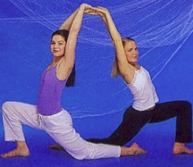 candid0020.jpg - Terri with Kristina Sisco (Abigail, ATWT) in 1999 (Photo by Robert Milazzo)