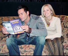 candid0086.jpg - Terri with Paul Leyden (Simon, ATWT) at a SoapCity Live event in Atlantic City, NY in 2002