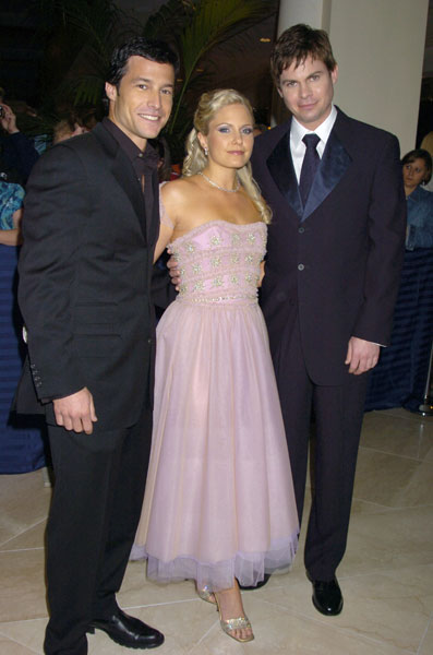candid0143.jpg - Terri at the 32nd Daytime Emmy Awards on May 20, 2005 with Mark Collier (Mike, ATWT) and Trent Dawson (Henry, ATWT) (Thanks to 'Julie Pinson Online' for this picture)