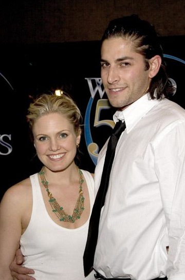 candid0155.jpg - Terri with Jordan Woolley (Nick, ATWT) at the ATWT 50th anniversary party at the Museum of Television and Radio on March 23, 2006