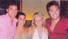 candid0182.jpg - Terri and Artie Colombino on vacation in Puerto Rico with Michael Park and his wife, Laurie, in 2006