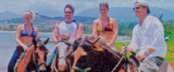 candid0183.jpg - Terri and Artie Colombino on vacation in Puerto Rico with Michael Park and his wife, Laurie, in 2006