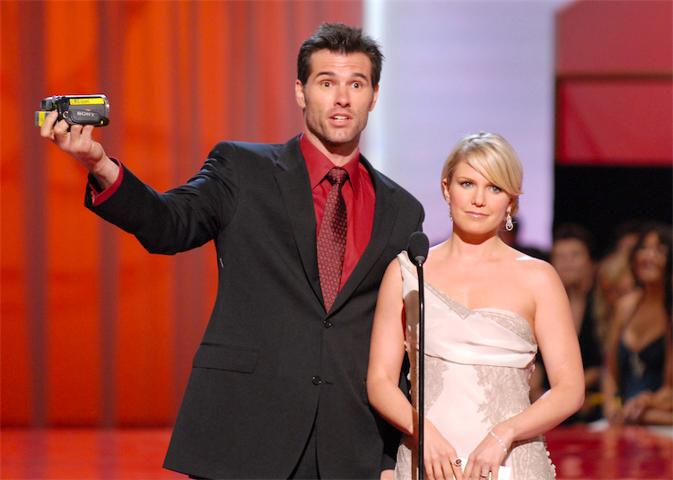 candid0196.jpg - Austin Peck (Brad, ATWT) with Terri at the 34th Annual Daytime Emmy Awards held at the Kodak Theatre on June 15, 2007 in Hollywood, California.
