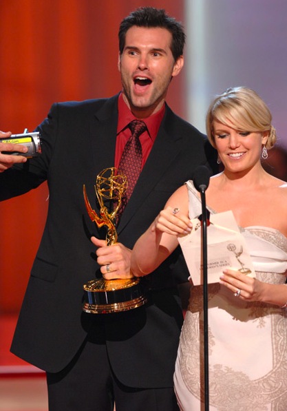 candid0198.jpg - Austin Peck (Brad, ATWT) with Terri at the 34th Annual Daytime Emmy Awards held at the Kodak Theatre on June 15, 2007 in Hollywood, California.