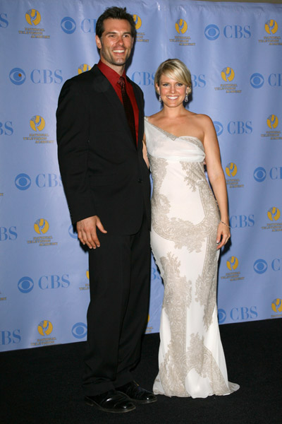 candid0203.jpg - Austin Peck (Brad, ATWT) with Terri at the 34th Annual Daytime Emmy Awards held at the Kodak Theatre on June 15, 2007 in Hollywood, California.