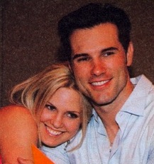 candid0265.jpg - Terri with Austin Peck (Brad, ATWT) at the As The World Turns fan club luncheon held at the Marriott Marquis Hotel on April 26, 2008 (Photo by Steven Bergman)