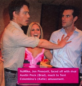candid0267.jpg - Terri with Austin Peck (Brad, ATWT) and Jon Prescott (Mike, ATWT) at the As The World Turns fan club luncheon held at the Marriott Marquis Hotel on April 26, 2008 (Photo by Steven Bergman)