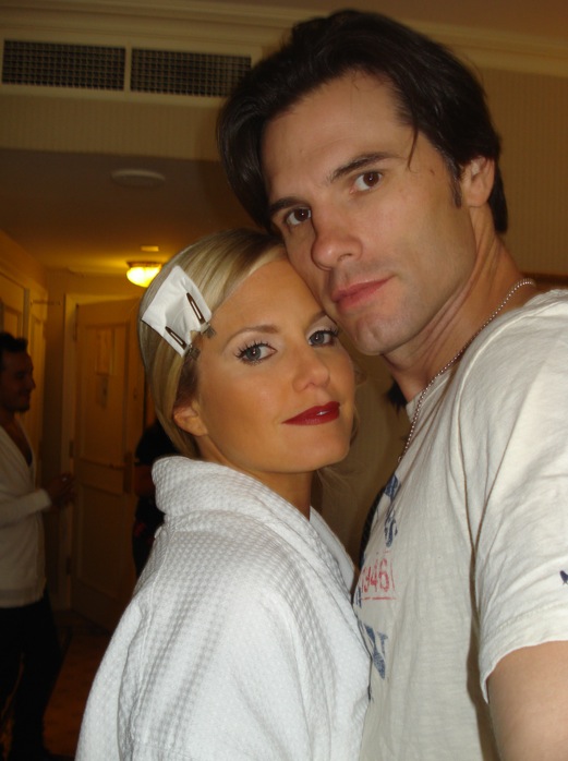 candid0284.JPG - Terri and Austin Peck (Brad, ATWT) at a Presidential photo shoot in Washington DC in August 2008  (Thanks to 'Julie Pinson Online' for this picture)