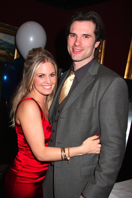 candid0311.JPG - Terri with Austin Peck (Brad, ATWT) at the CBS Watch! Magazine reception in January 2009 (Photo by Steven Bergman) (Thanks to 'Julie Pinson Online' for this picture)