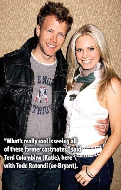candid0380.jpg - Terri with Todd Rotondi (Bryant) at the As The World Turns Fan Club Luncheon, Marriott Marquis Hotel, New York City, on April 17, 2010 (Photo by Steven Bergman)