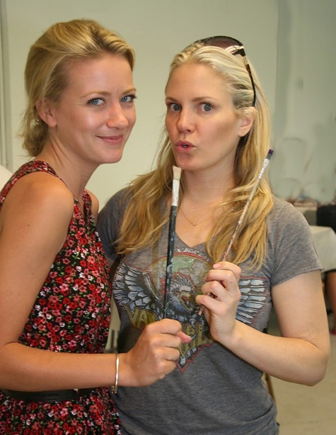candid0398.jpg - Terri with Meredith Hagner at the 12th Annual SoapFest - Painting Party on May 15, 2010 - Marco Island, FLA. (Photo by Sue Coflin/Max Photos) (thanks to http://terriconn.proboards.com for this picture)