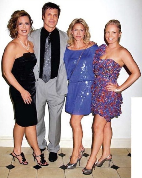 candid0413.jpg - Terri with Martha Byrne, Jon Hensley and Kelley Menighan-Hensley at the Angels for Hope Gala to Benefit St. Jude Children's Research Hospital held at The Pearl River Hilton on May 21, 2010 (Photo by Steven Bergman)