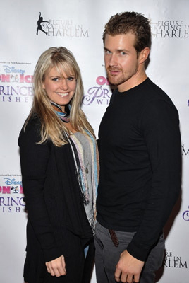 candid0495.jpg - Terri with Josh Kelly at the Disney On Ice's 'Princess Wishes' opening night at Madison Square Garden on January 21, 2011 in New York City