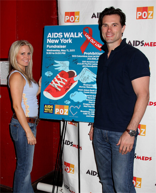 candid0532.jpg - Terri with Austin Peck at the Love Out Loud 2011 Aids Walk Fundraiser on May 11, 2011