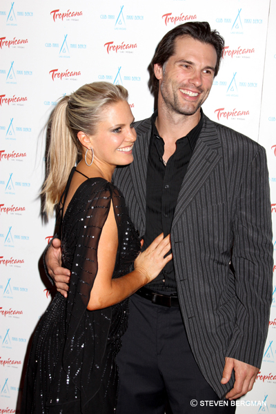 candid0559.jpg - Terri with Austin Peck at the Innovative Artists Pre-Emmy Party at Club Nikki Beach in Las Vegas on June 18, 2011 (Photo by Steven Bergman)