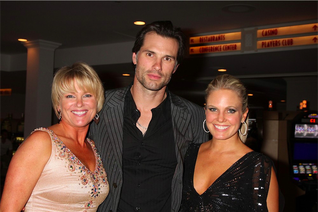 candid0563.jpg - Terri with Austin Peck and Judi Evans at the Innovative Artists Pre-Emmy Party at Club Nikki Beach in Las Vegas on June 18, 2011 