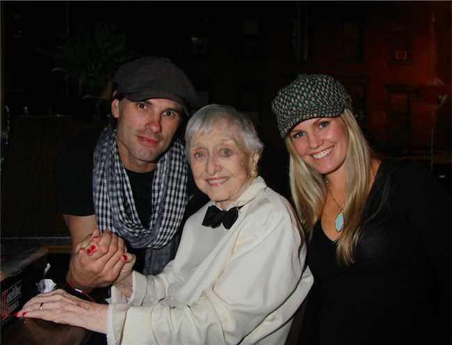 candid0615.jpg - Terri with Austin Peck and Celeste Holm at the Stockings with Care 2011 Holiday Drive - Celebrity Bartending Event on November 16, 2011 at the Hudson Station Bar & Grill in New York City
