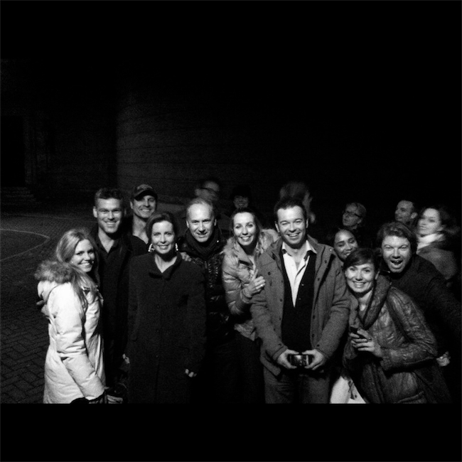 candid0664.jpg - Terri with her AS THE WORLD castmates in February 2012 - courtesy of Austin's Facebook page