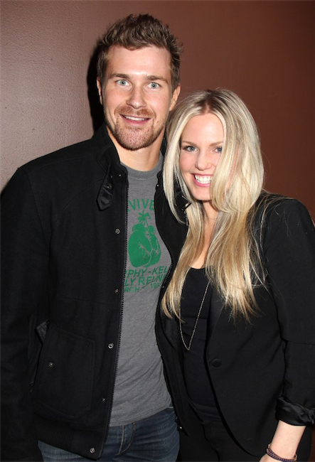 candid0676.jpg - Terri with Josh Kelly at the "How We Got Away With It" New York premiere held at the Sunshine Theatre on April 6, 2013 (photo by Steven Bergman)