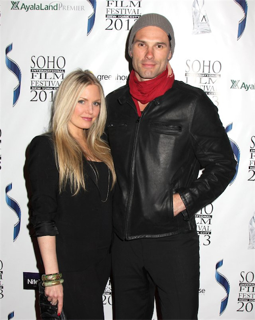 candid0677.jpg - Terri with Austin Peck at the "How We Got Away With It" New York premiere held at the Sunshine Theatre on April 6, 2013 (photo by Steven Bergman)