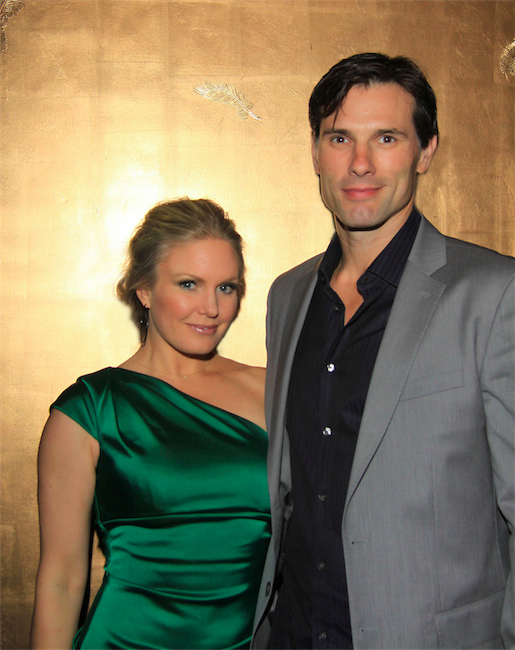 candid0683.jpg - Terri with Austin Peck at a get together with actors from One Life To Live and As The World Turns at Noir on May 9, 2013 in New York City, New York (photo by Sue Coflin/Max Photos)