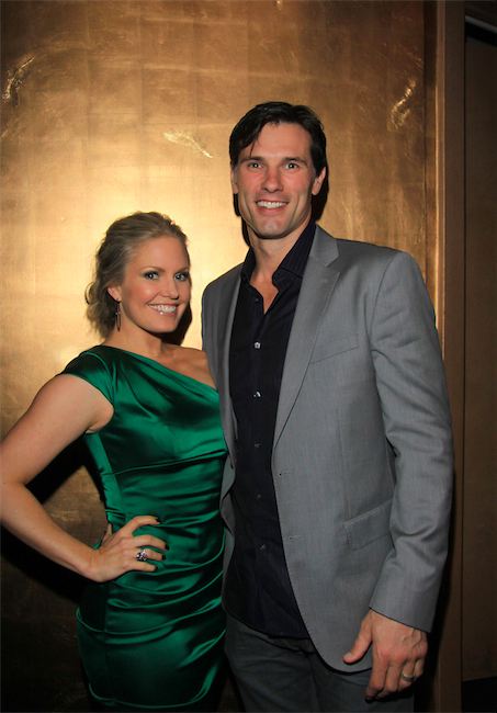 candid0684.jpg - Terri with Austin Peck at a get together with actors from One Life To Live and As The World Turns at Noir on May 9, 2013 in New York City, New York (photo by Sue Coflin/Max Photos)