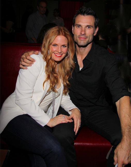 candid0702.jpg - Terri with Austin Peck at the 10th Annual "Daytime Stars & Strikes" Charity Bowling Event held at Bowlmor Lanes on October 13, 2013 (Photo by Sue Coflin)