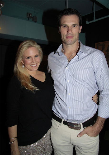 candid0713.jpg - Terri with Austin Peck at the Weight: The Series premiere party held at Galway Pub, New York City on October 8, 2014 (Photo by Sue Coflin/Max Photos)