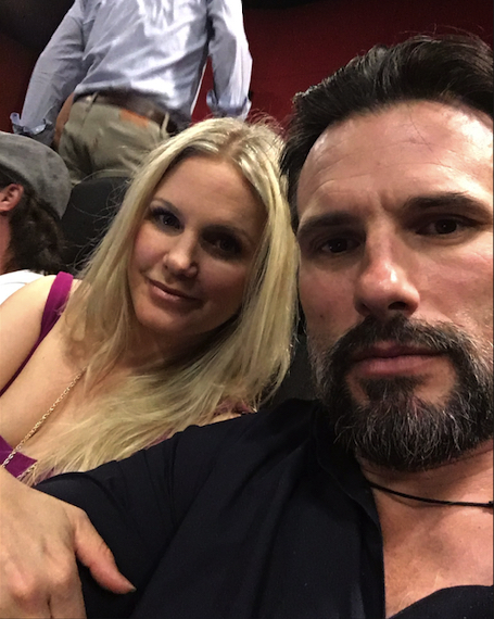candid0744.jpg - Terri with Austin Peck on June 20, 2016 at "The Eyes" Private World Premiere - courtesy of Austin's twitter page