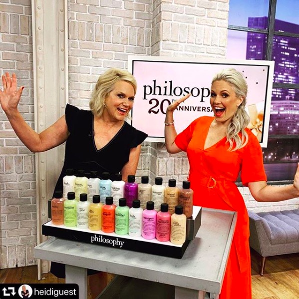 candid0776.jpg - Terri with Heidi Guest at QVC in July 2019 - courtesy of Terri's Instagram page
