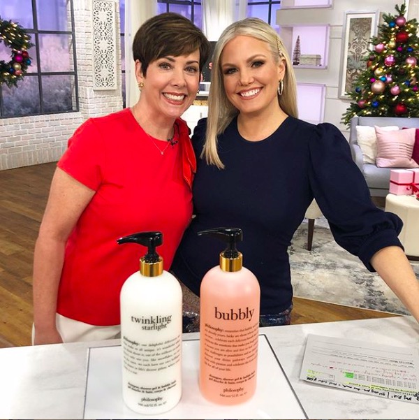 candid0793.jpg - Terri with Marilynn Meier at QVC in December 2019 - courtesy of Terri's Instagram page