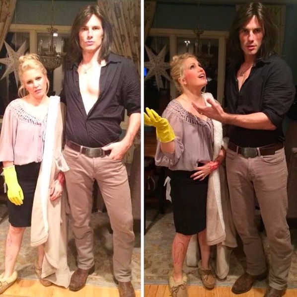 candid0801.jpg - Terri with Austin Peck dressed up for Halloween - courtesy of Terri's Instagram page