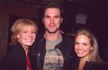 austin0086.jpg - Terri with Austin and Ellen Dolan (Margo, ATWT) at the 7th Annual WorkShop Theatre Company 'Red To Black' benefit at the Zipper Factory Theatre, New York City on October 29, 2007 (Photo by Steven Bergman)
