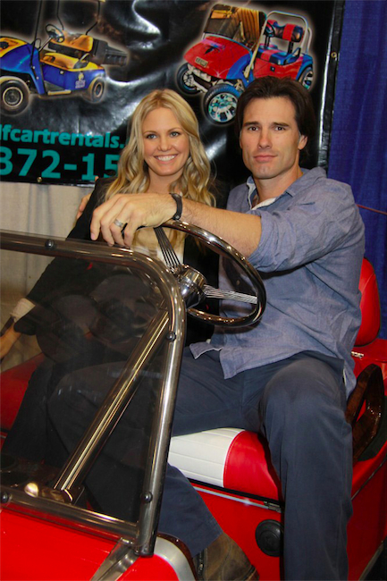 austin0275.jpg - Terri with Austin at the Great Big Home Show in Waldorf, Maryland on October 16, 2011
