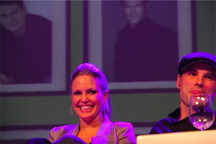 austin0311.jpg - Terri with Austin at the Farewell As The World Turns event in Amsterdam on February 19, 2012 (Photo by Anneke Visser)