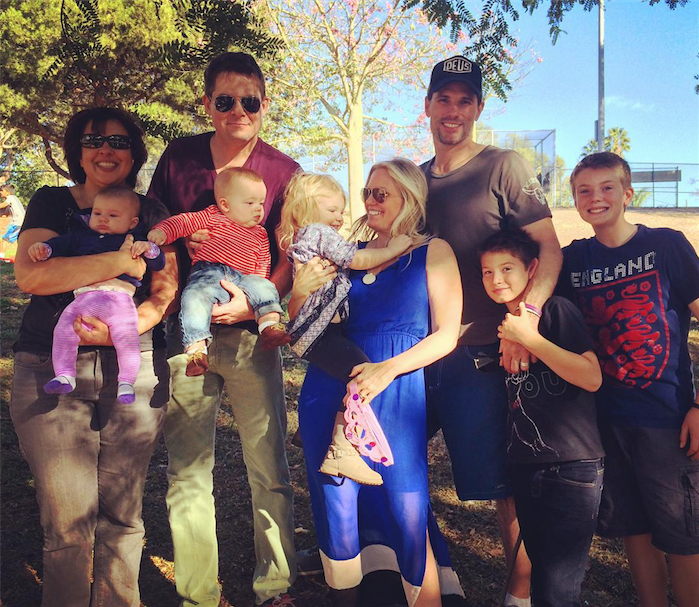 austin0380.jpeg - Terri and Austin with Trent Dawson and kids in November 2015 - courtesy of Terri's Instagram page