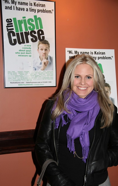 t0485.jpg - Terri at the opening night of the play 'The Irish Curse' on March 28, 2010 at the Soho Playhouse