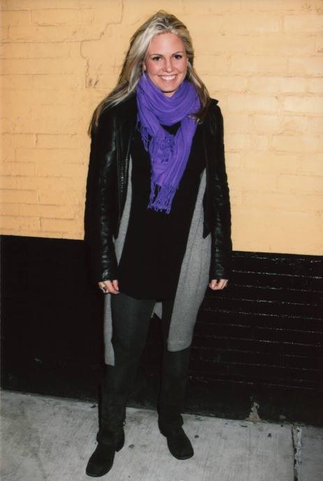 t0488.jpg - Terri at the opening night of the play 'The Irish Curse' on March 28, 2010 at the Soho Playhouse (photo by Steven Bergman)