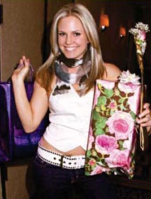 t0497.jpg - Terri at the As The World Turns Fan Club Luncheon,  Marriott Marquis Hotel, New York City, on April 17, 2010 (photo by Steven Bergman)