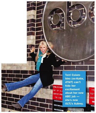 t0564a.jpg - Terri's first tape day at One Life To Live on October 15, 2010 (photo by Steven Bergman)