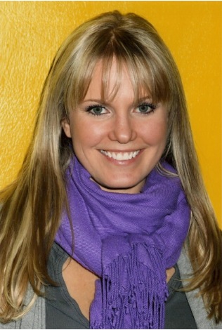 t0574m.jpg - Terri at Catherine Hickland's Christmas dinner for The West End Intergenerational Residence on December 16, 2010 (photo by Steven Bergman)