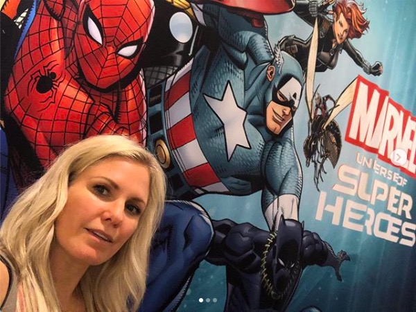 t0711.jpg - Terri at the MARVEL: Universe of Super Heroes exhibit at the The Franklin Institute in Philadelphia, PA in August 2019 - courtesy of Terri's Instagram page